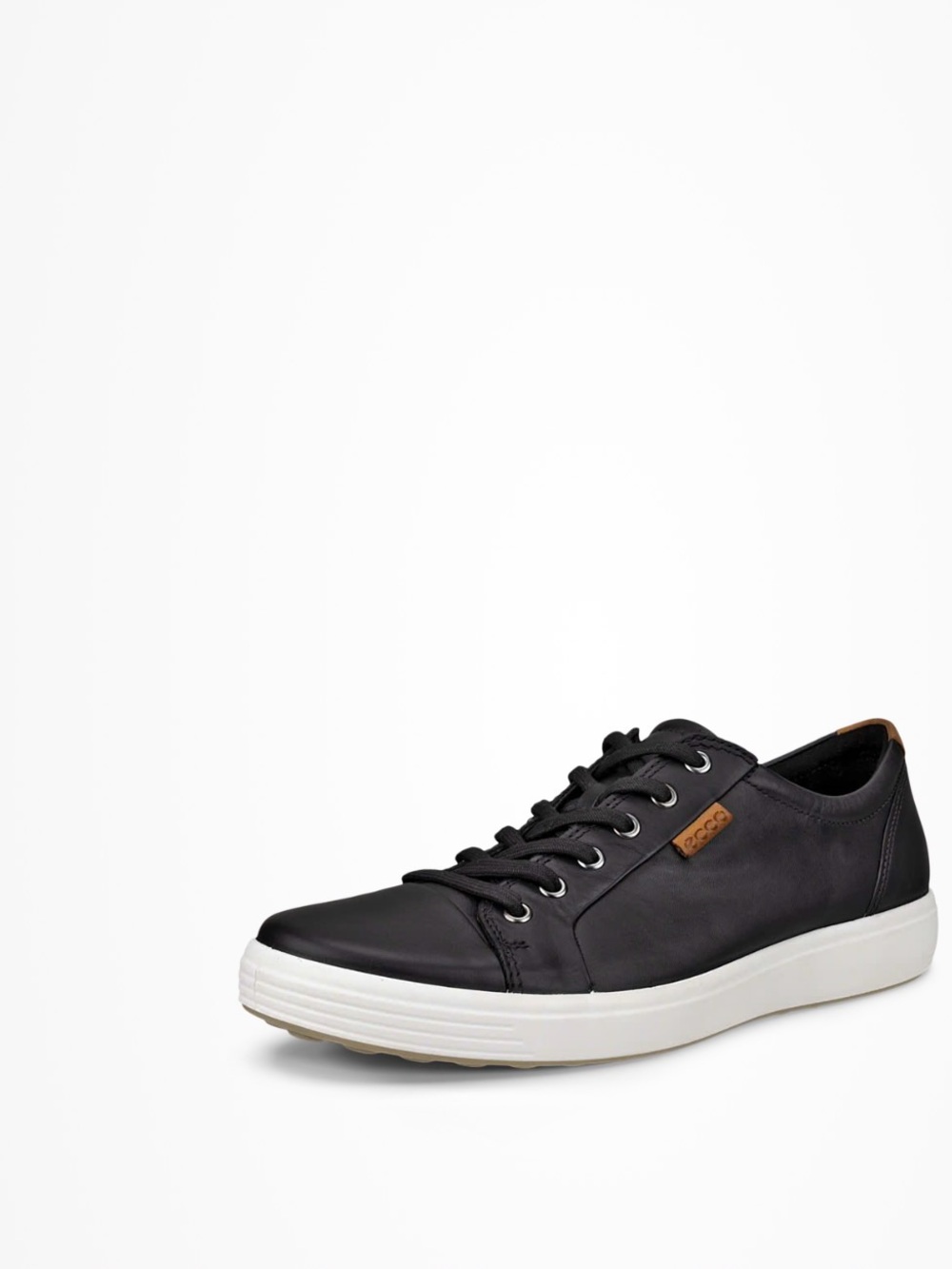 ECCO Soft 7 Men's Leather Lace-Up Sneaker